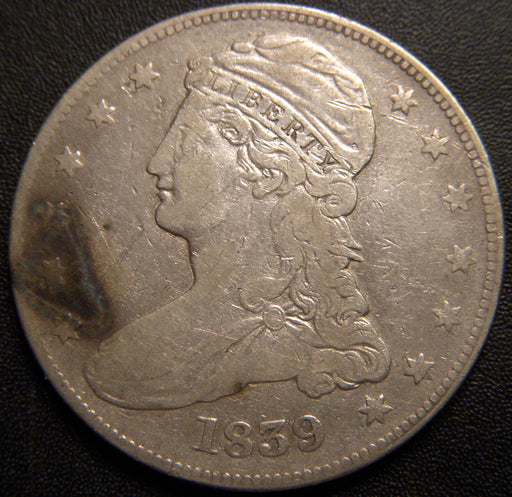 1839 Bust Half Dollar - Very Fine