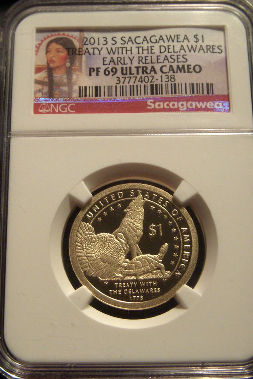 2013-S Sacagawea Dollar - NGC PR69 Ultra Cameo