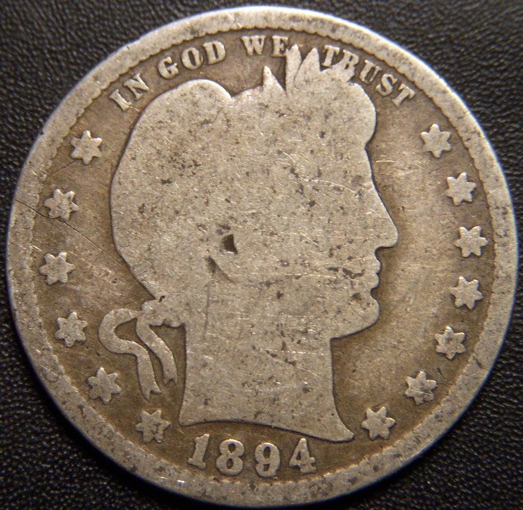 1894-S Barber Quarter - Good