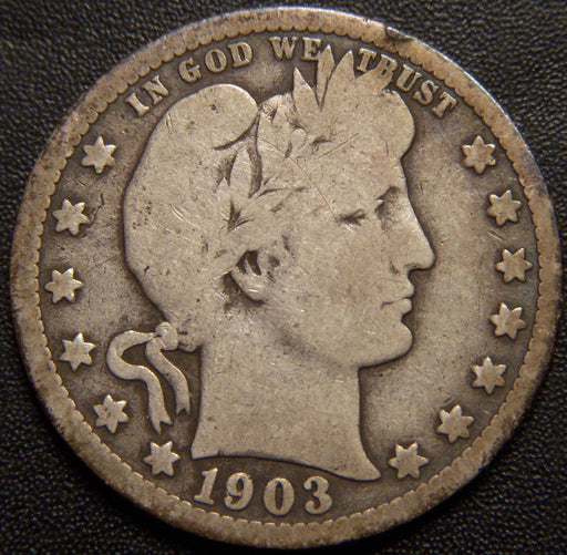 1903-S Barber Quarter - Good