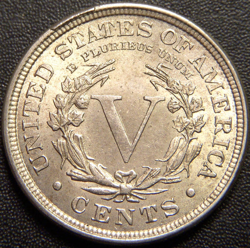 1891 Liberty Nickel - AU/Unc