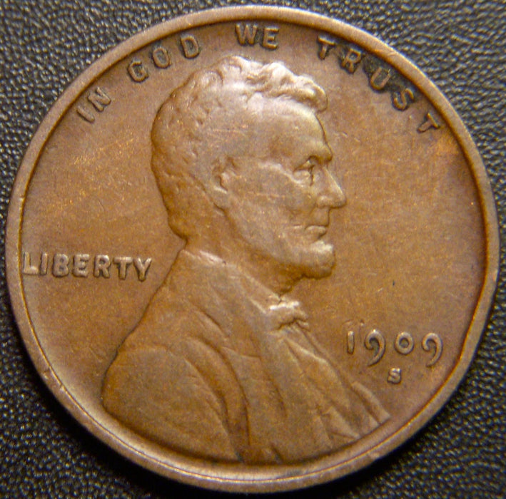 1909-S VDB Lincoln Cent - Fine