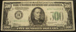 1934 (B) $500 Federal Reserve Note - FR# 2201