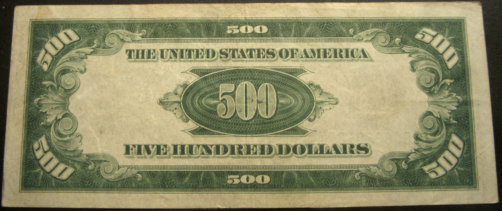 1934 (B) $500 Federal Reserve Note - FR# 2201