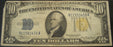 1934A North Africa $10 Silver Certificate - FR# 2309
