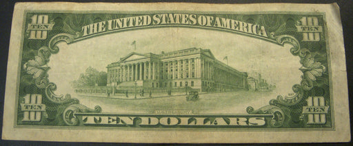1934A North Africa $10 Silver Certificate - FR# 2309