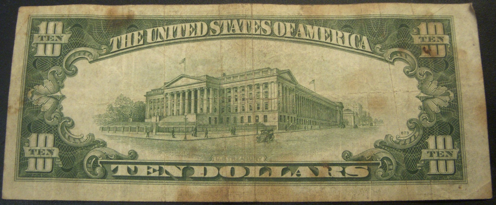 1934A North Africa $10 Silver Certificate - FR# 2309
