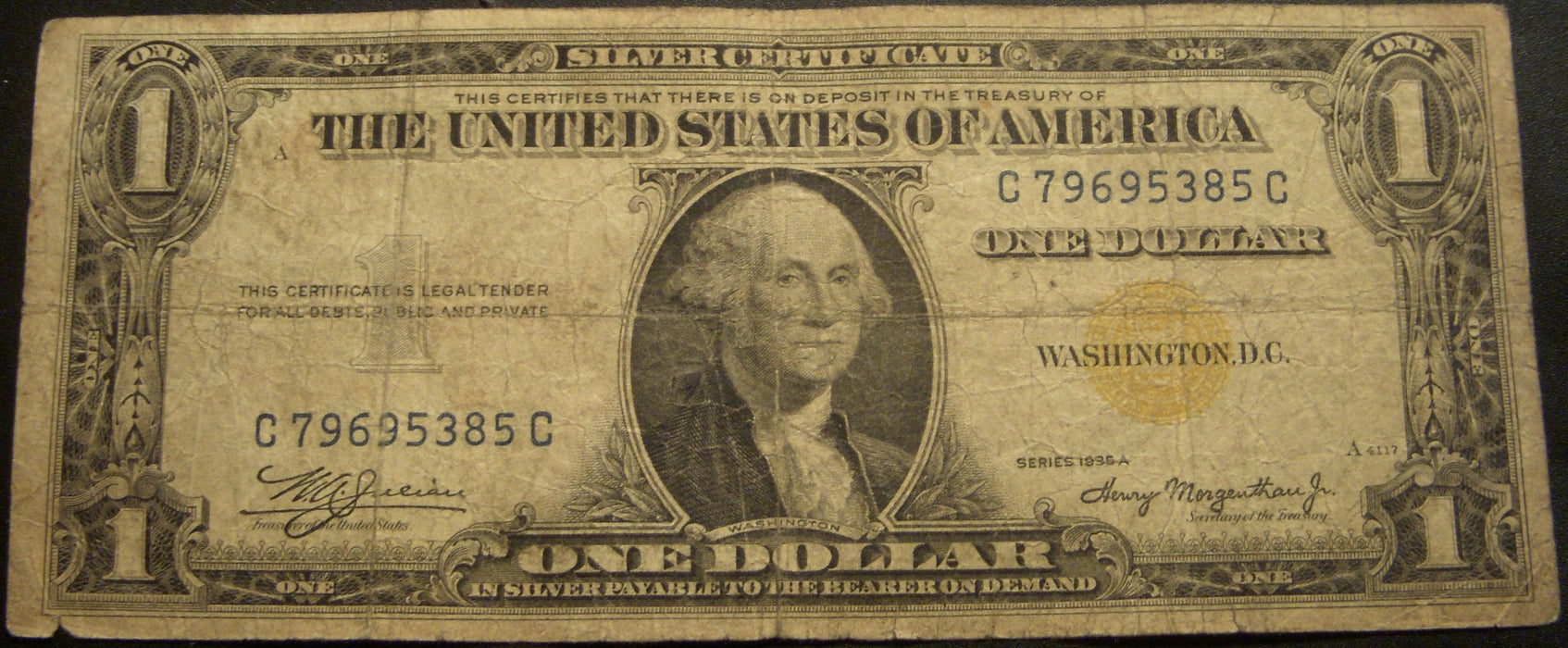 1935A North Africa $1 Silver Certificate - FR# 2306