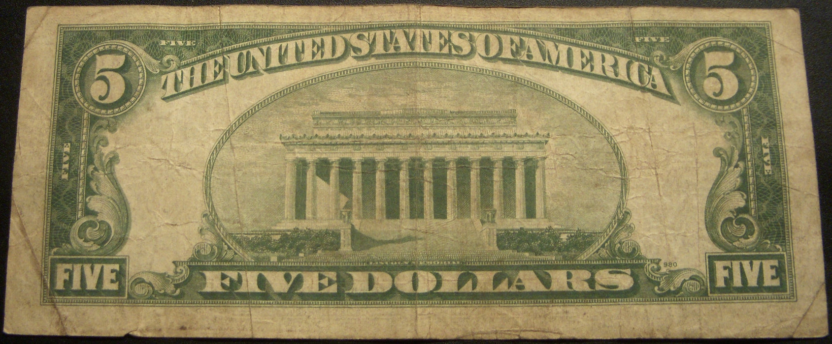 1928B $5 United States Note - FR# 1527