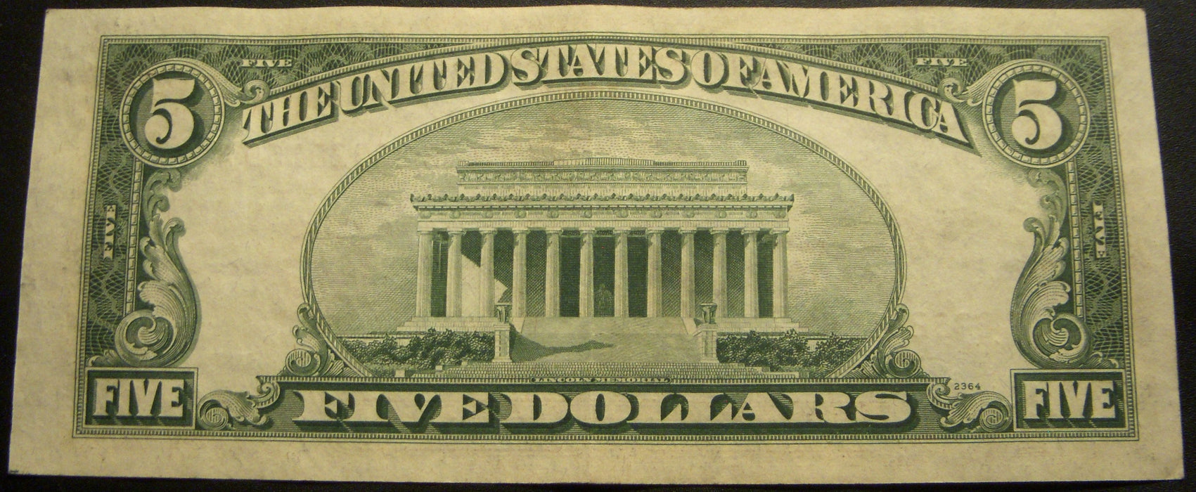 1953A $5 United States Note - FR# 1533