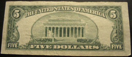 1953C $5 United States Note - FR# 1535