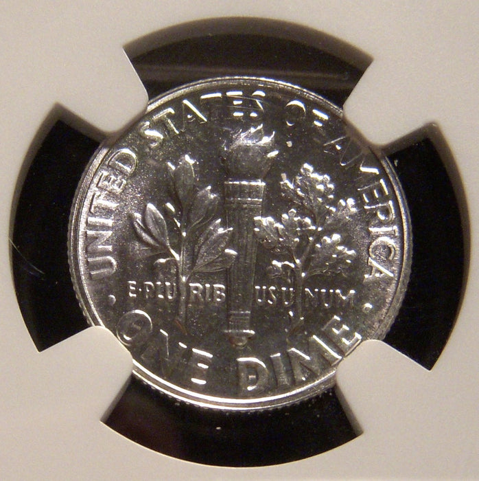 1953 Roosevelt Dime - NGC PF 67