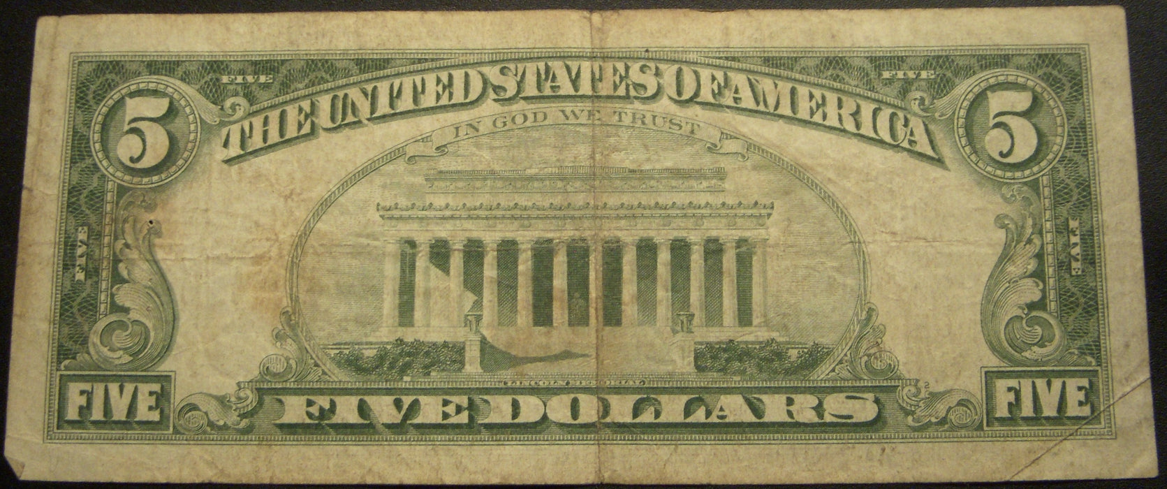 1963 $5 United States Note - FR# 1536* Star Note