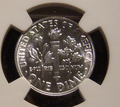 1954 Roosevelt Dime - NGC PF 68