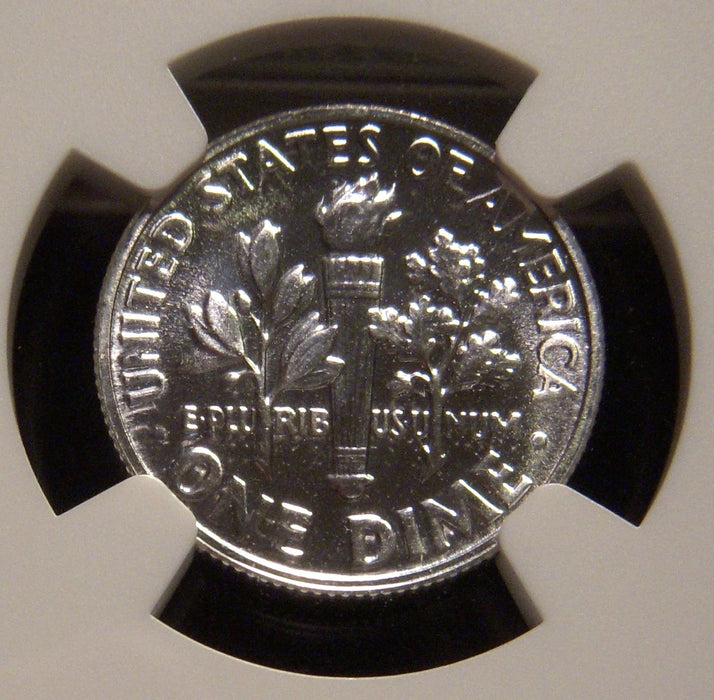 1955 Roosevelt Dime - NGC PF 68