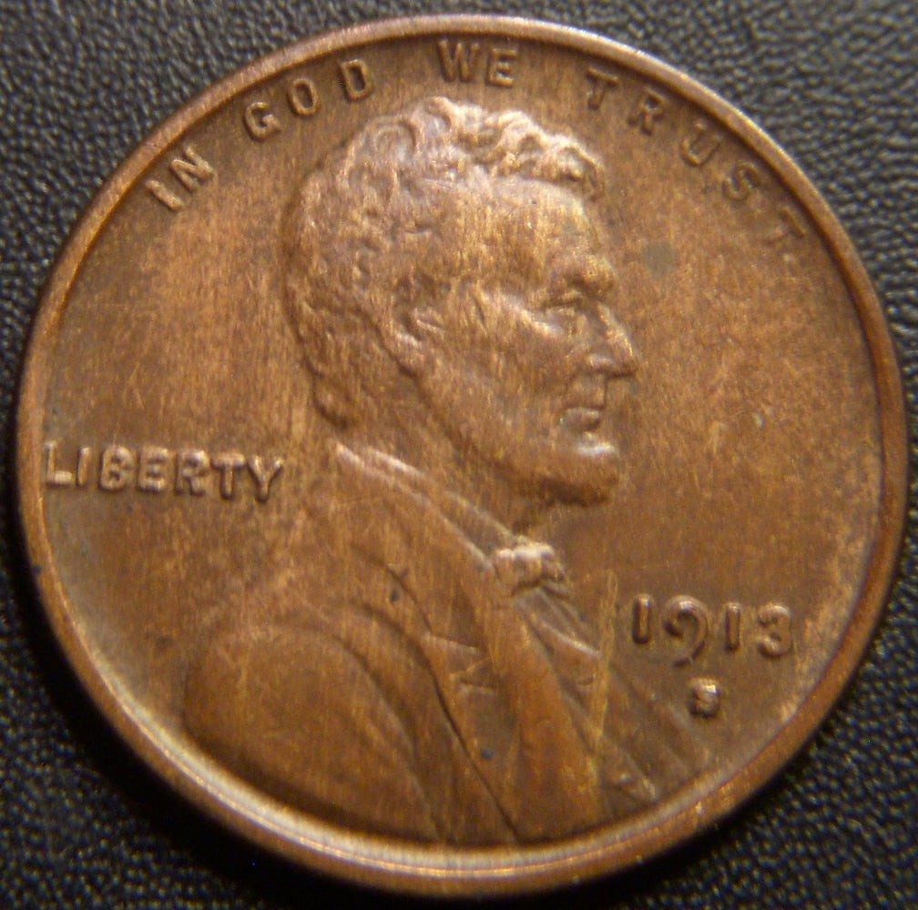 1913-S Lincoln Cent - Very Fine