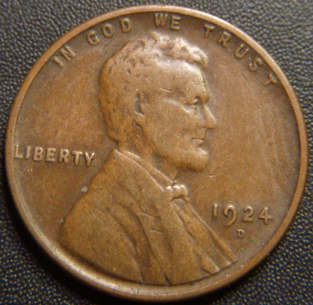 1924-D Lincoln Cent - Fine