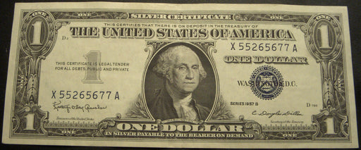 1957B $1 Silver Certificate - FR# 1621