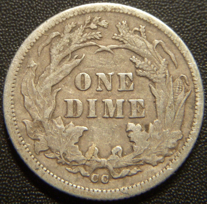 1877-CC Seated Dime - Very Fine