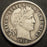 1912-D Barber Dime - Extra Fine