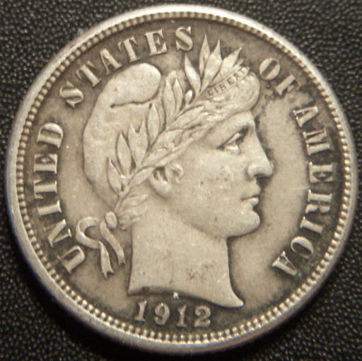 1912-D Barber Dime - Extra Fine