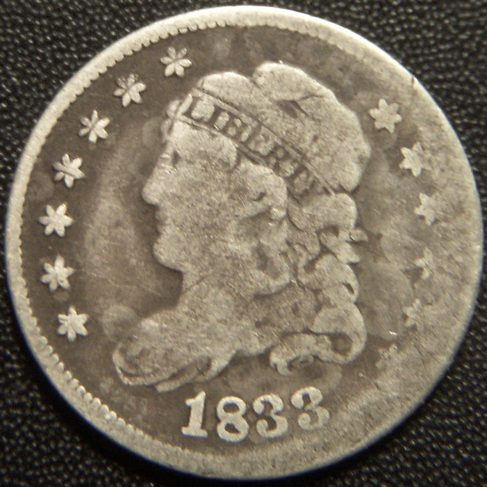 1833 Bust Half Dime - Good+