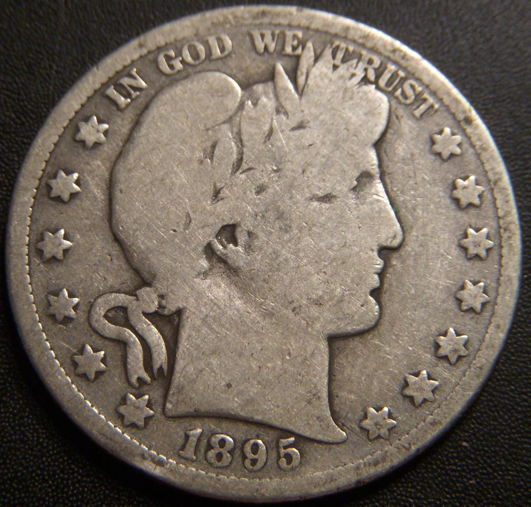 1895-S Barber Half Dollar - Good