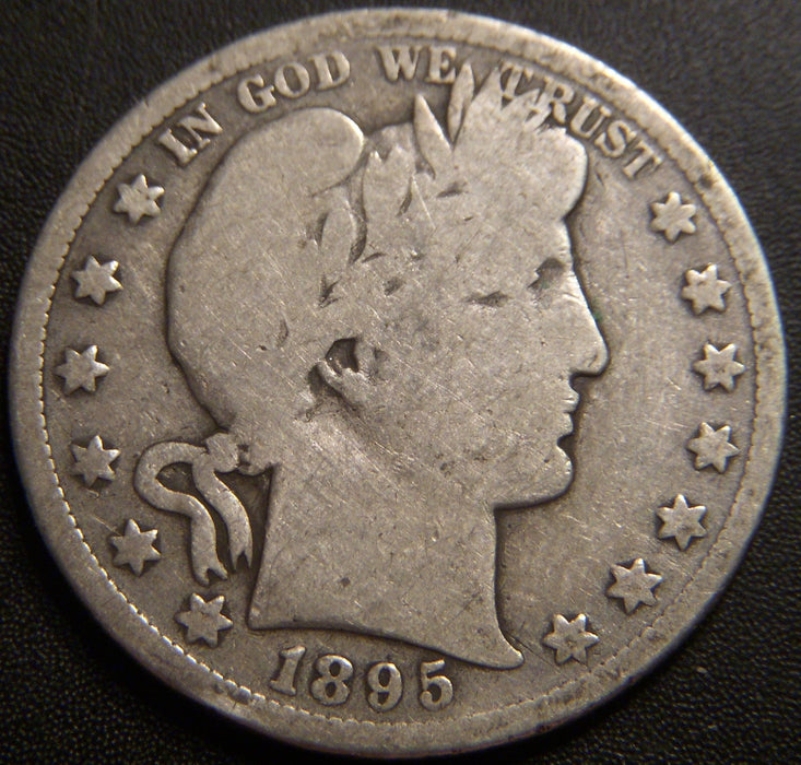 1895-S Barber Half Dollar - Good