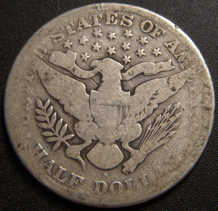 1895-S Barber Half Dollar - Good