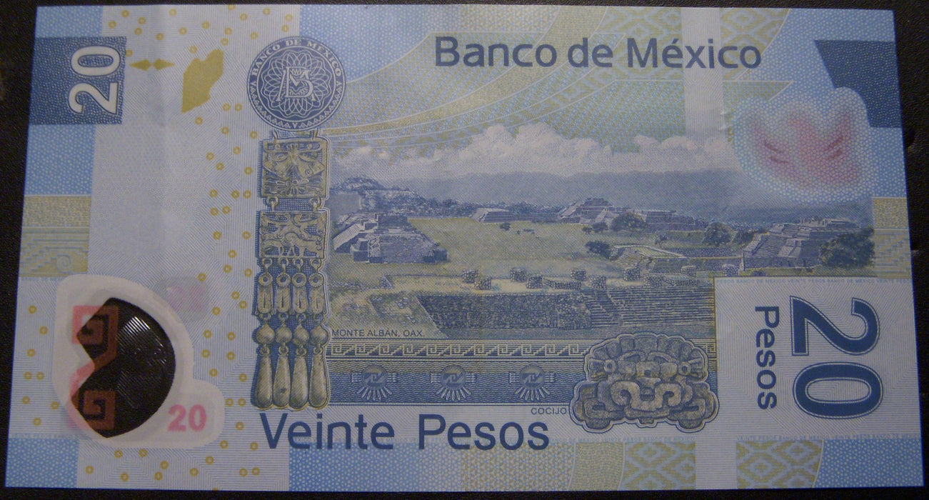 2012 20 Pesos Note - Mexico