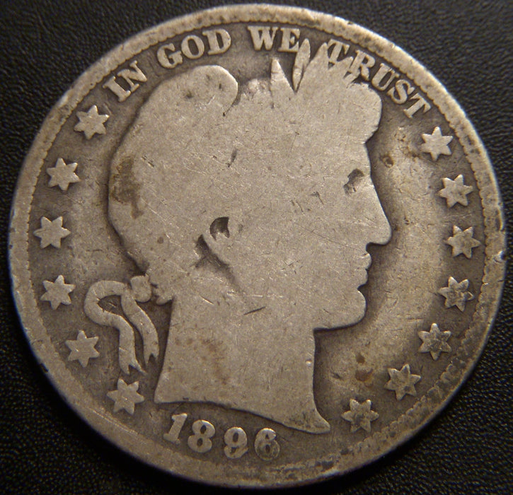 1896-O Barber Half Dollar - Good
