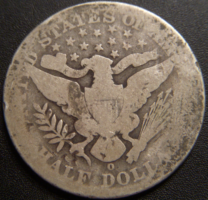 1896-O Barber Half Dollar - Good
