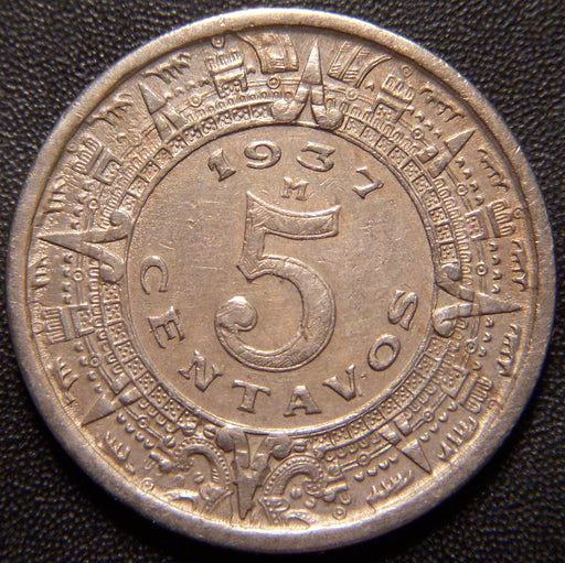 1937M 5 Centavos - Mexico