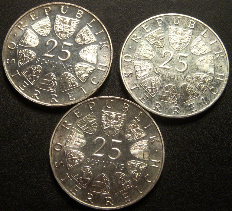 1964 25 Schilling - Austria