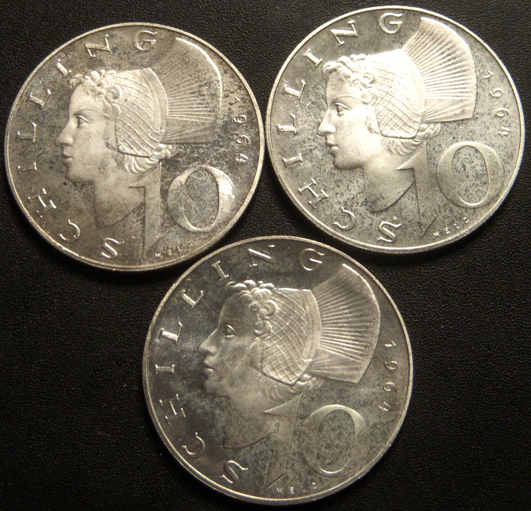 1964 10 Schilling - Austria