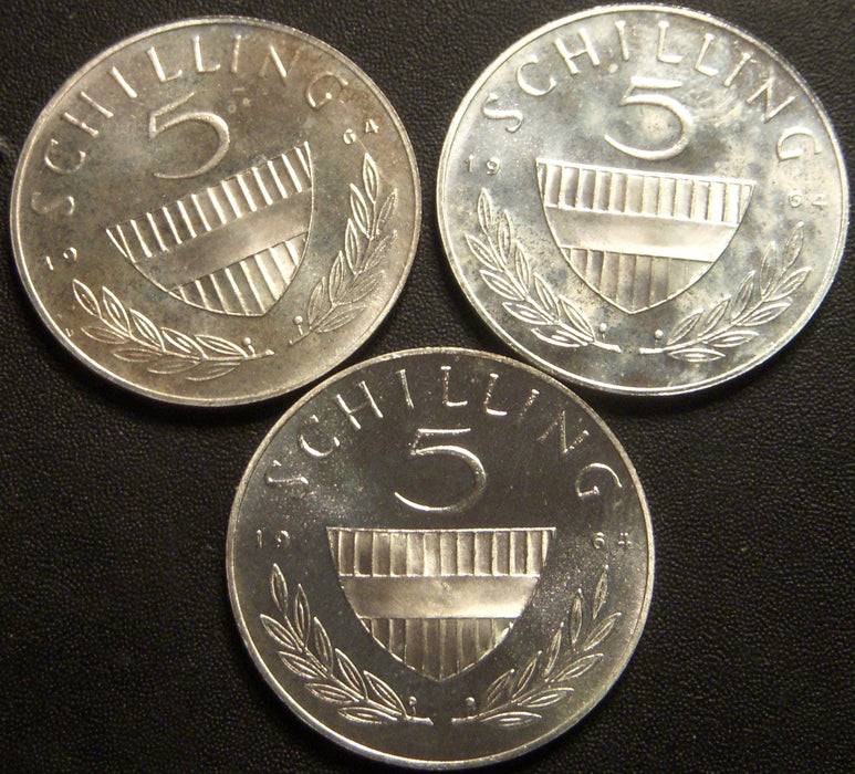 1964 5 Schilling - Austria