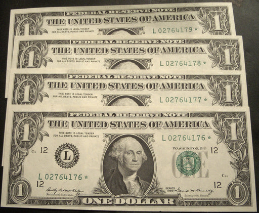 1969 (L) $1 Federal Reserve Note - FR# 1903L* Star Note