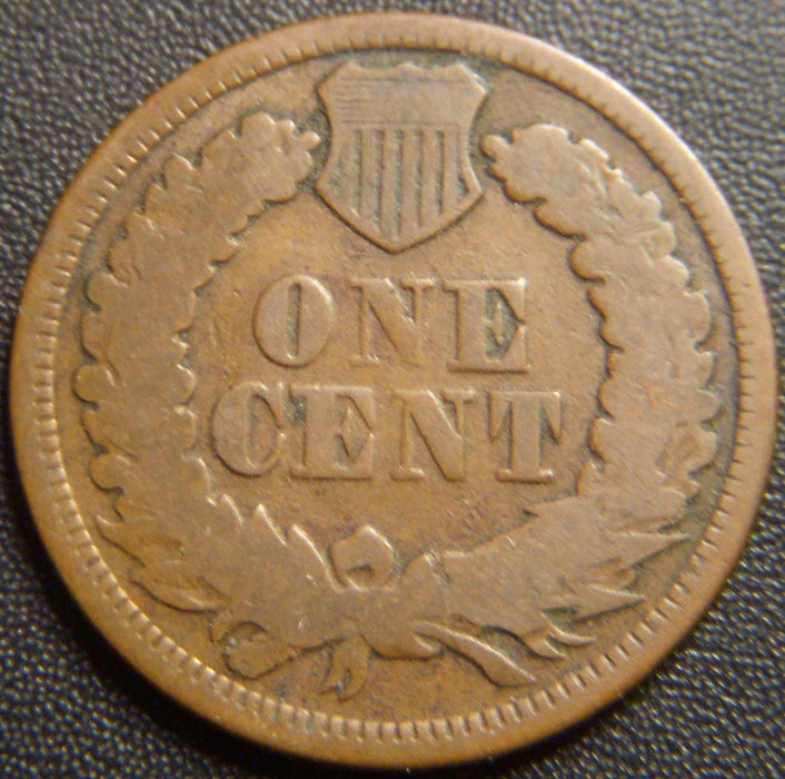 1866 Indian Head Cent - Good