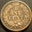 1861 Indian Head Cent - Fine
