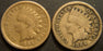 1864 Indian Head Cent - Copper Nickel Good