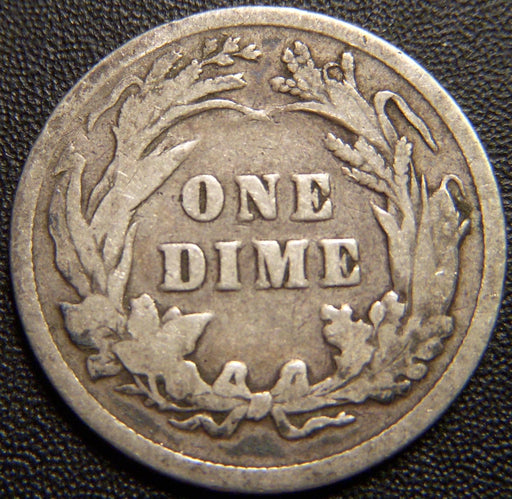 1898 Barber Dime - Good