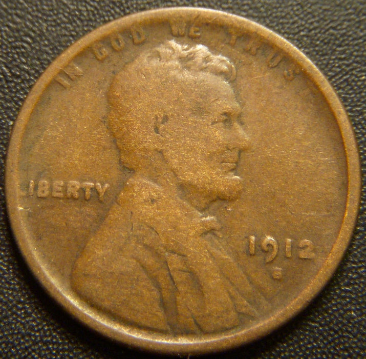 1912-S Lincoln Cent - Good