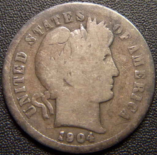 1904 Barber Dime - Good