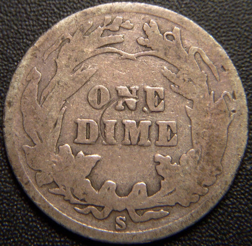 1908-S Barber Dime - Good