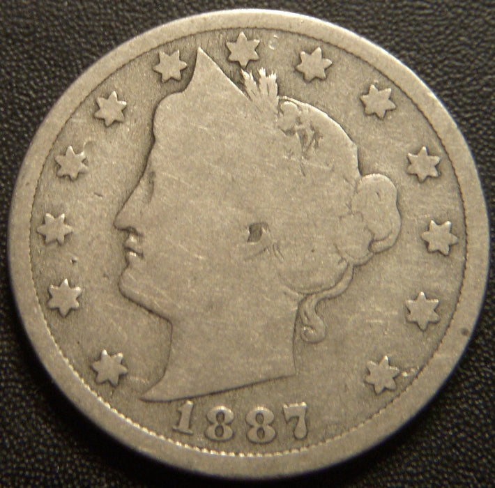 1887 Liberty Nickel - Good