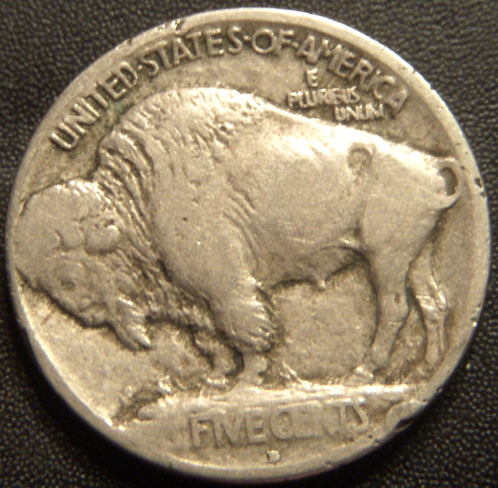 1913-D T1 Buffalo Nickel - Fine
