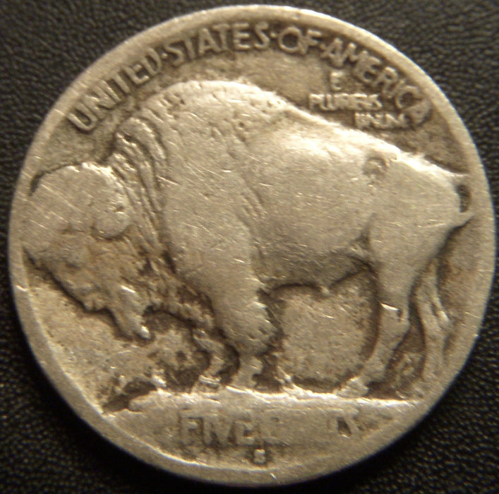 1913-S T1 Buffalo Nickel - Very Good