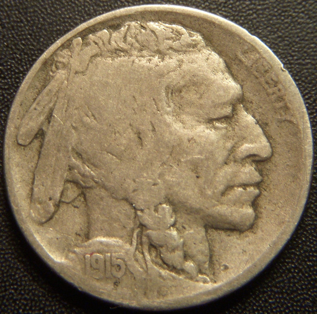 1915-D Buffalo Nickel - Good