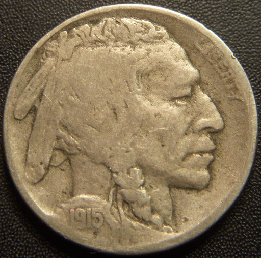 1915-D Buffalo Nickel - Good