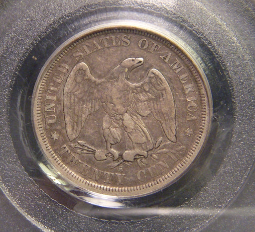 1875-S Twenty Cent - PCGS VF 20